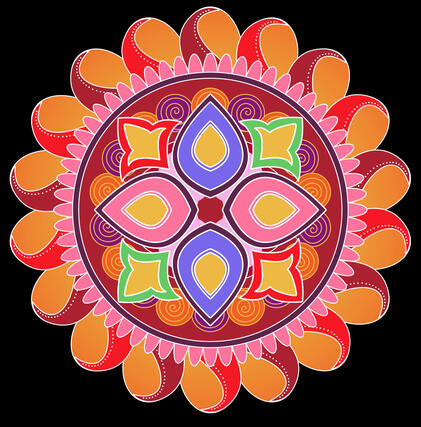 —:: act 1: indian segment | kolam experimentation (2025)