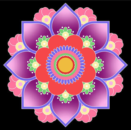 —:: act 1: indian segment | kolam experimentation (2025)