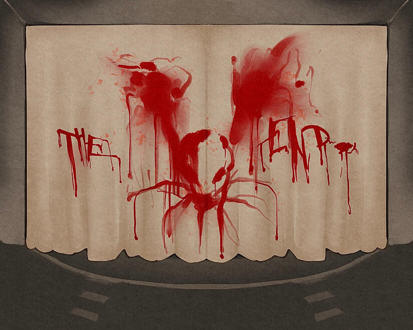 —:: once upon a time… to die | “ending screen” stage concept art (2025)