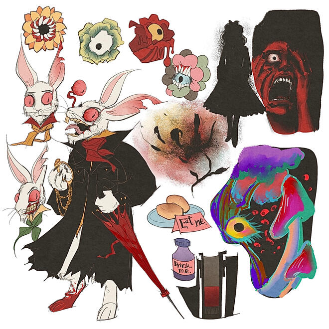 —:: once upon a time… to die | concept art (2025)